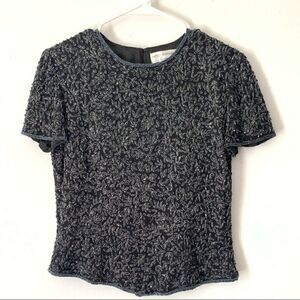 Appell Boutique Evening Beaded Top